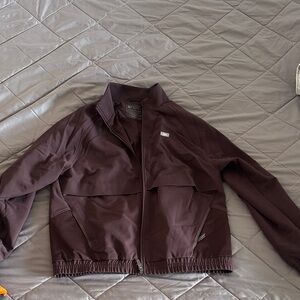 Figs Women's Jacket in Dark Brown